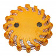 Magnetisk LED advarselslys – genopladelig