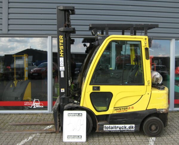 Hyster – H2.5 FTG – Gastruck – 2500 kg ved 500 mm lastcenter