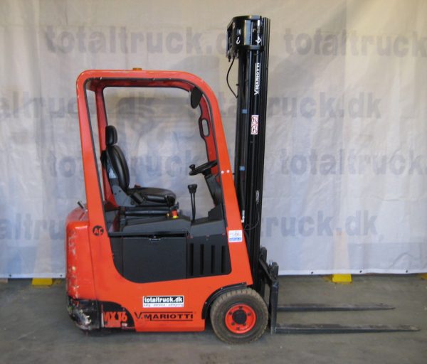 Mariotti – MX16 – El-truck – 1600 kg / 500 mm lastcenter