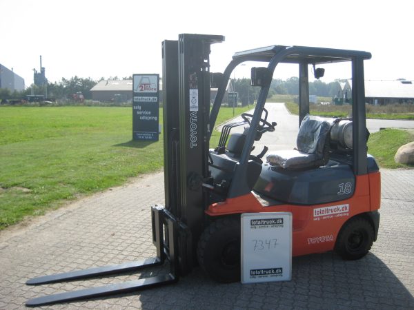 Toyota – 7FGF18 – Gastruck – 1750 kg / 500 mm lastcenter